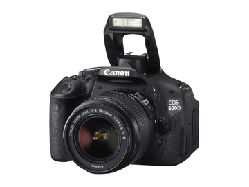 Canon 600d med to objektiver