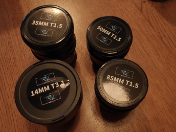 Samyang VDSLR EF Set