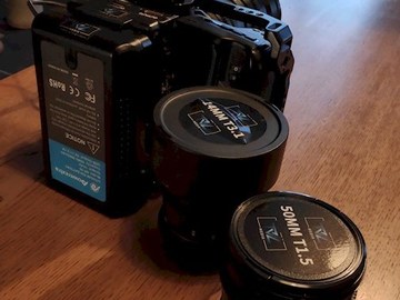 Blackmagic Pocket Cinema Camera 4K - Set met Cinelenzen