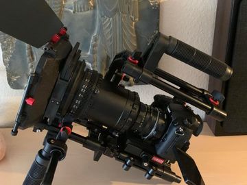 Gh5, anamorphic package rig