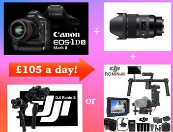 Dji ronin s canon 1dx mark ii deals