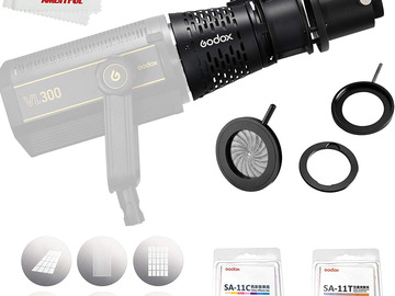 Godox SA-17 Together with Godox SA-P and accessories