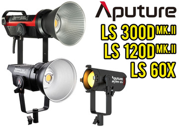 Aputure Lighting Kit - 300Dii, 120Dii, 60X