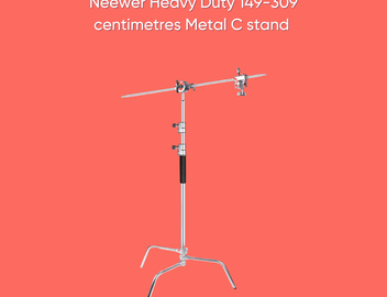 Neewer Heavy Duty 149-309 centimetres Metal C stand