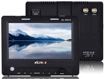 VILTROX DC-70EX Kit 7 inch HD/4K HDMI/SDI monitor