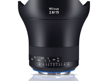 Zeiss Milvus 15mm 2.8 ZE