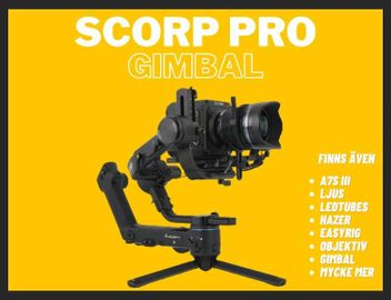 Kamera gimbal scorp pro - Passar alla kameror