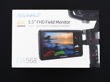 Feelworld 5.5" FHD Field Monitor, FW568, 4K