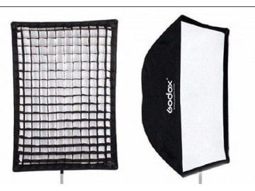 Godox softbox bowens mount - 60x90cm - Grid