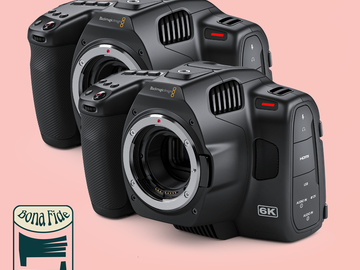 Blackmagic pocket Cinema Camera 6K og 6k (BMPCC) Ready to shoot pakke