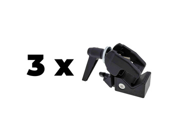3 x Superclamp