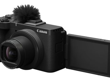 Canon PowerShot V1 - Vlogging Camera with Ultra-wide f/2.8 Lens | Content Creator Equipment for Vlogging & Travel | Connect via USB & Wi-Fi